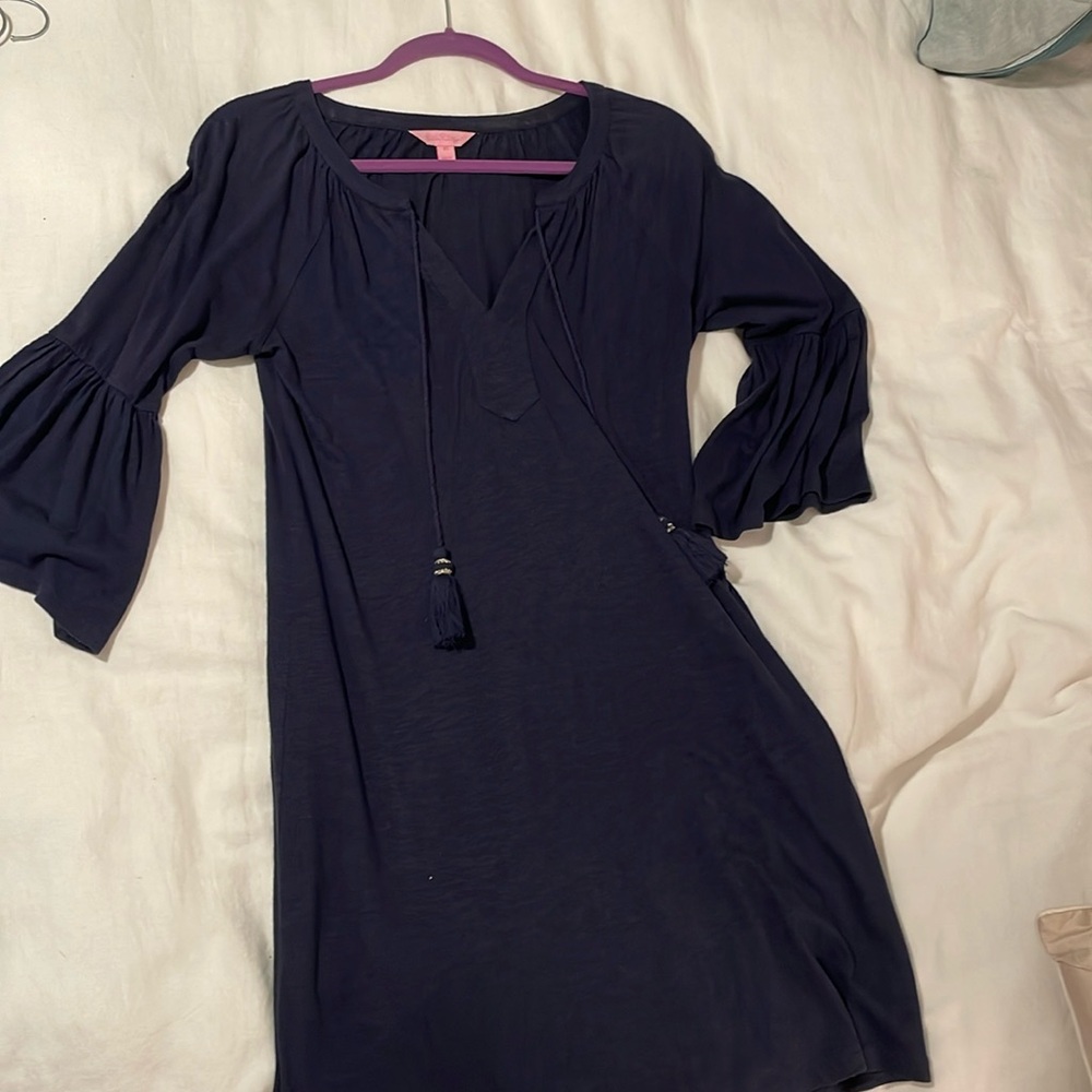 Lily Pulitzer navy dress